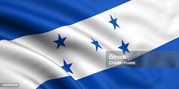 Flaga Hondurasu - zdjęcia stockowe i więcej obrazów Bez ludzi - Bez ludzi, Flaga, Fotografika