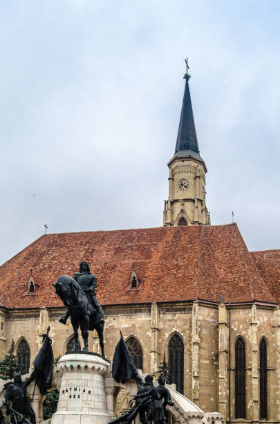 istock Gothic cathedral in Cluj-Napoca, Romania 1459189764