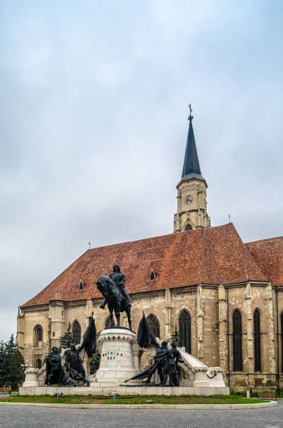 istock Gothic cathedral in Cluj-Napoca, Romania 1459189765