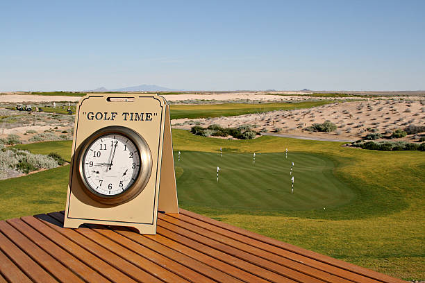 Tiempo de Golf - foto de stock