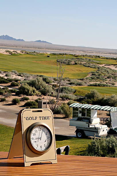 Tiempo de Golf - foto de stock