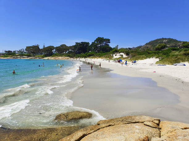istock Bicheno Beach, Tasmania on warm summer day 1459196884