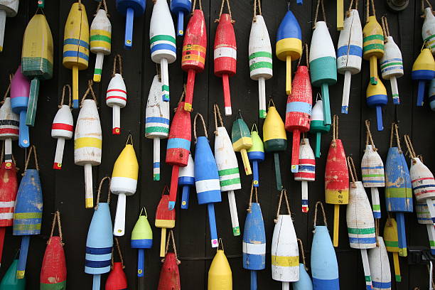 istock Wall of Buoys 145919975
