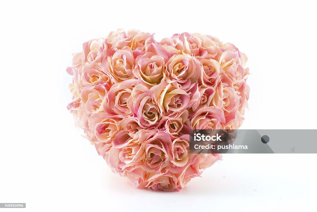Rose coeur de roses artificielles - Photo de Amour libre de droits