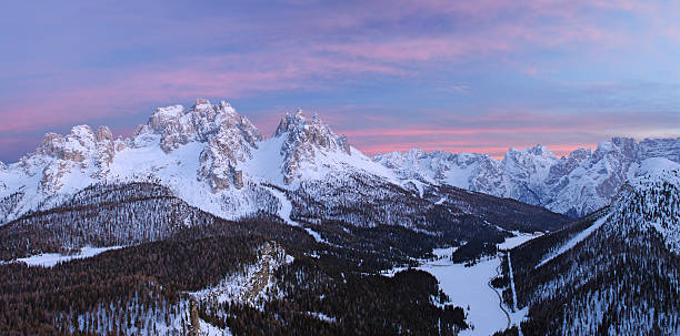 istock Lake Misurina and the Cadini Group (Dolomites - Italy) 145920862