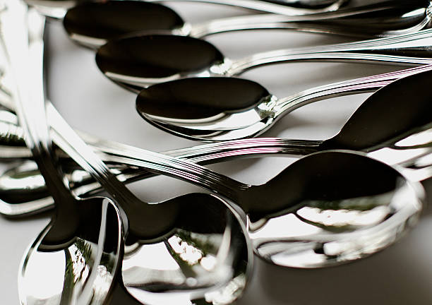 spoons 02 stock photo