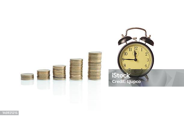 Time Is Money Stock Photo - Download Image Now - Alarm Clock, Alertness, Business