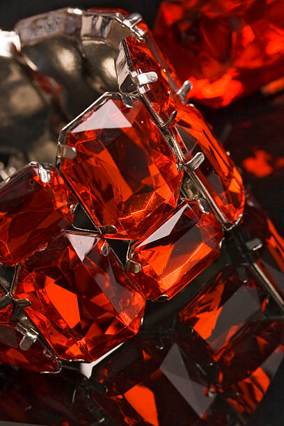 istock shiny red crystal bracelet reflexion 145921295