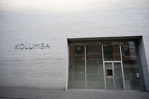 Cologne, Germany - June 29, 2022: Kolumba, an art museum belonging to the Archdiocese of Cologne.