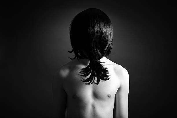 istock naked  man with strange head 145921574