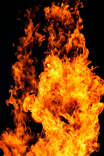 fire background stock photo