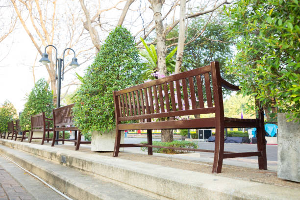 istock Multi-seat chair rest and can lean back comfortably 1459221022