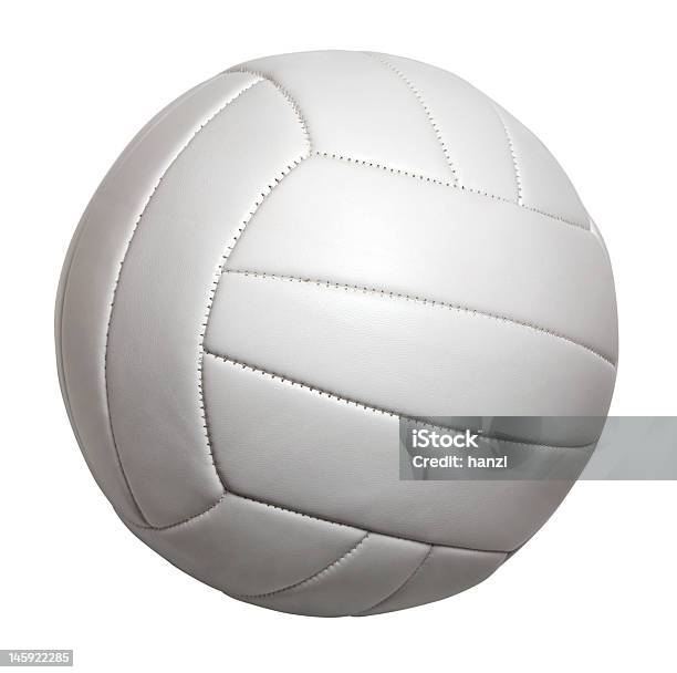 Volleyball Isolated Stock Photo - Download Image Now - Volleyball - Ball, Volleyball - Sport, Cut Out