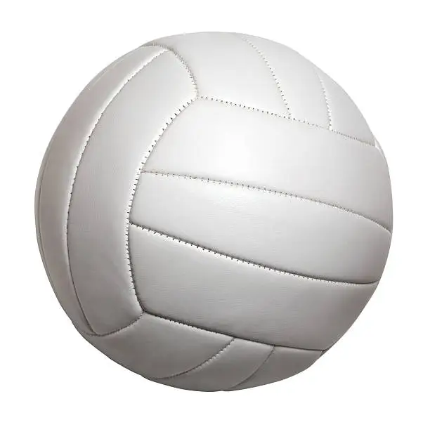 Photo of volleyball isolated