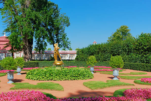 istock Garden fountain 145922489