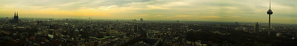 Panorama Cologne stock photo