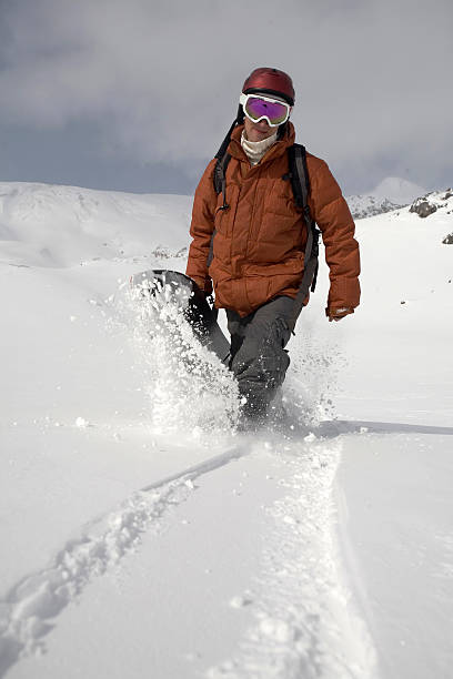 istock Portrait of a snowboarder 145922838