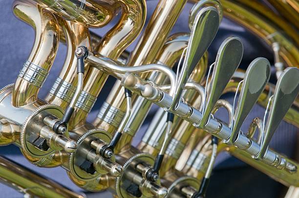 istock Ventils of Brass Instrument 145923020