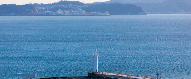 istock Shonan Port Lighthouse 1459232688