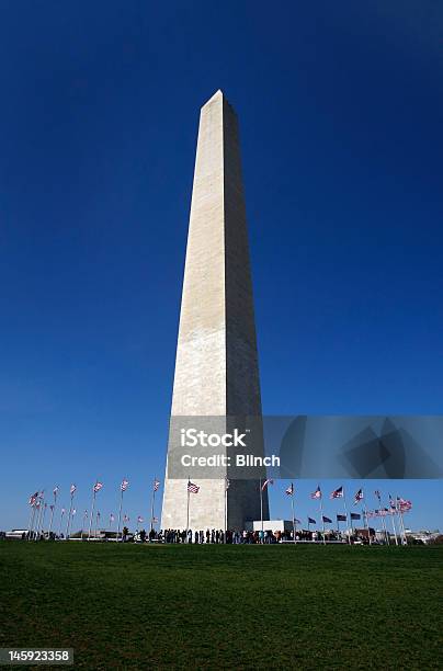 Monumento Di Washington - Fotografie stock e altre immagini di 4 Luglio - 4 Luglio, Bandiera, Blu