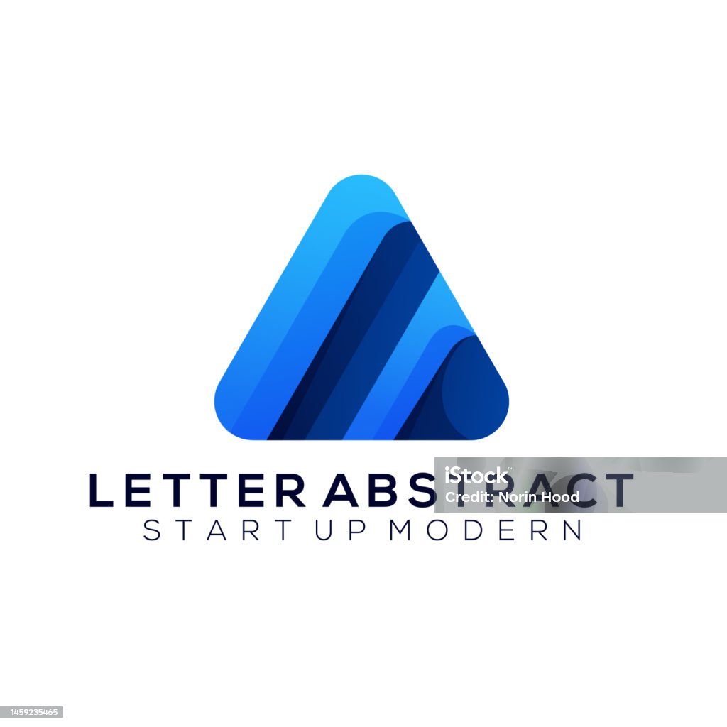 Abstract Letter Graphics Letter A Abstract Design Template Vector Stock Illustration - Download ...