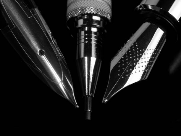istock Fontain pens and pencil detail 145923723