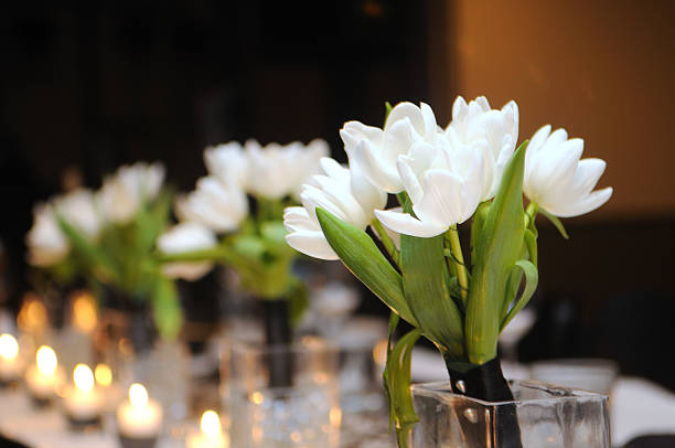 wedding bouquet stock photo