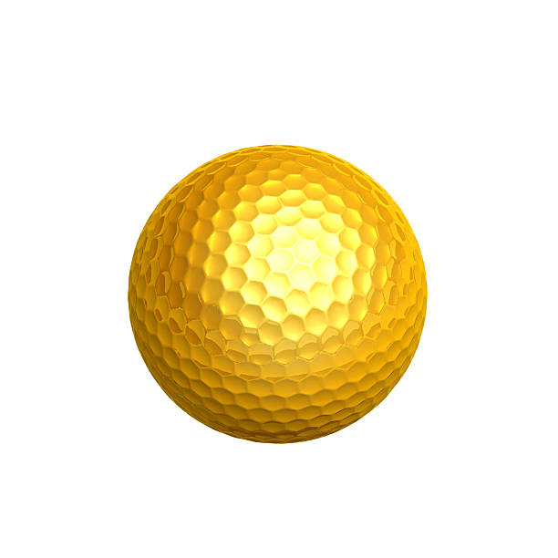 golf ball stock photo