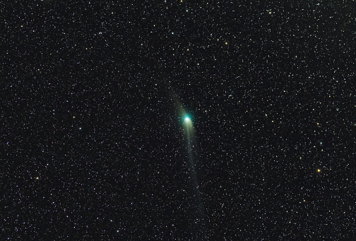 C/2022 E3 (ZTF), a long-period comet from the Oort cloud, photographed on January 25, 2023