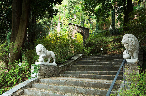Scherrer Park, Ticino stock photo