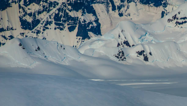 istock Mountains covered in glacial ice 1459251515