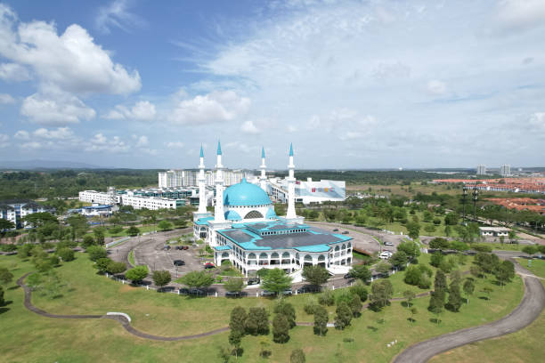 istock Aerial view of Masjid Sultan Iskandar 1459251636