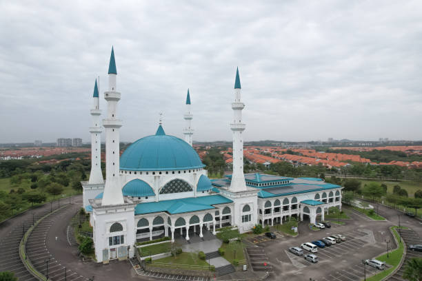 istock Aerial view of Masjid Sultan Iskandar 1459252544