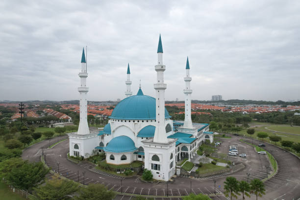 istock Aerial view of Masjid Sultan Iskandar 1459252572