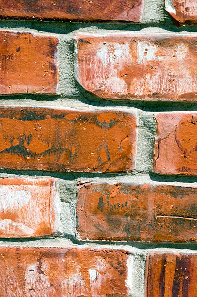 Brick and Morter Close up of Brick and Mortar theishkid stock pictures, royalty-free photos & images