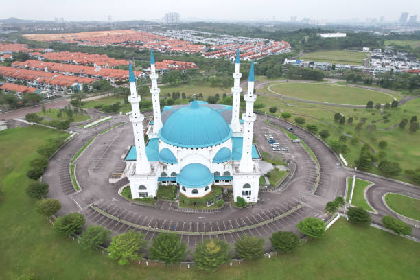 istock Aerial view of Masjid Sultan Iskandar 1459253724
