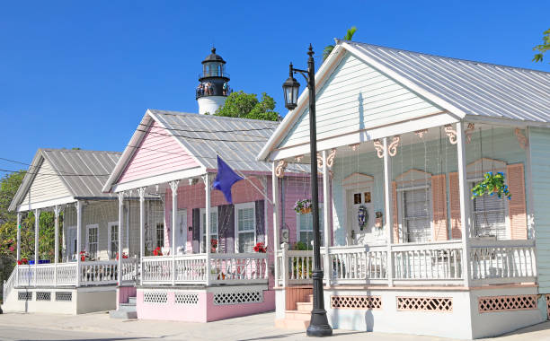 istock Key West Cottages, Florida, USA 1459253743