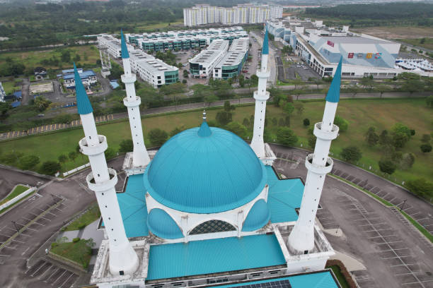 istock Aerial view of Masjid Sultan Iskandar 1459254780