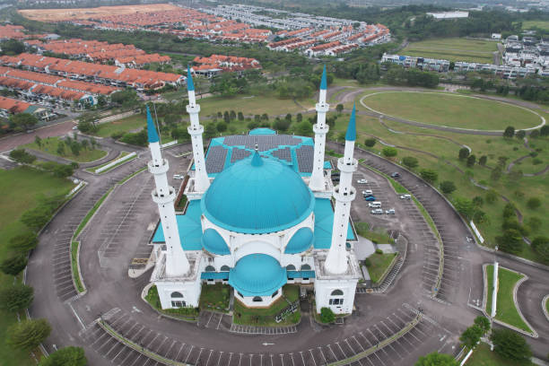 istock Aerial view of Masjid Sultan Iskandar 1459254830