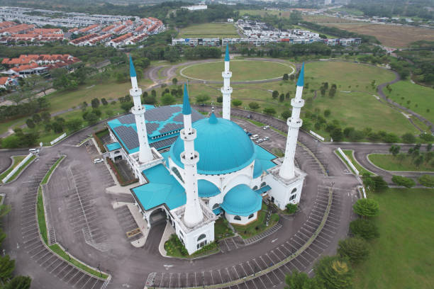 istock Aerial view of Masjid Sultan Iskandar 1459255426