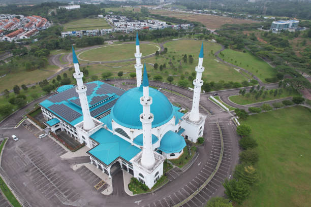 istock Aerial view of Masjid Sultan Iskandar 1459255478
