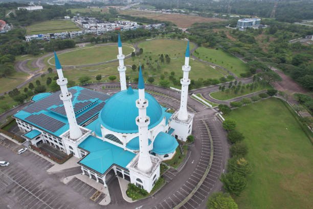 istock Aerial view of Masjid Sultan Iskandar 1459255647