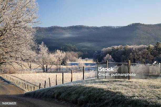 Land Winter Morgen Stockfoto und mehr Bilder von Appalachen-Region - Appalachen-Region, Baum, Berg