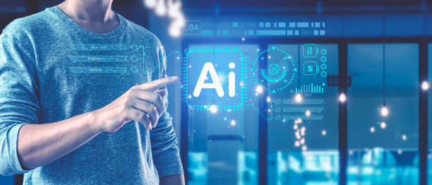 istock Businesspeople can use the Internet, links to artificial intelligence, virtual reality, and mobile internet technology. 1459263167