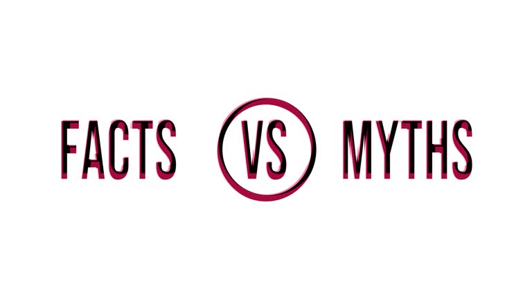 myths vs facts concept