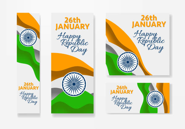 istock India Republic Day Abstract Creative Banner Desing. 26th January. 1459265398