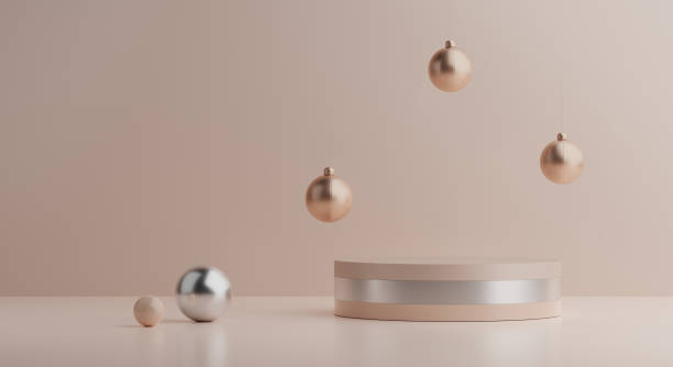istock 3d rendering of minimal product display podium for mock up and product placement 1459269149