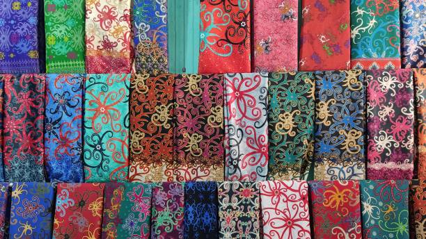 Full Frame Shot of Traditional Patterned Batik