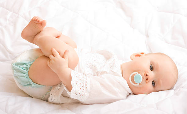 istock Cute six month baby 145927032