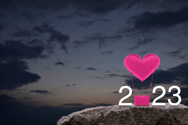 istock Happy New Year and Valentines Day 2023 Concept 1459270711
